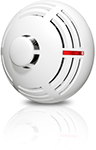 Detector incendiu LED rosu